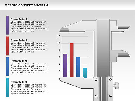 Diagramme de mesure du marketing, Diapositive 4, 01134, Modèles commerciaux — PoweredTemplate.com