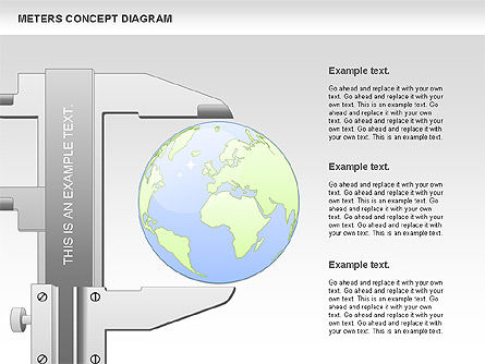 Diagramme de mesure du marketing, Diapositive 8, 01134, Modèles commerciaux — PoweredTemplate.com