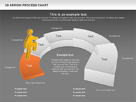 Diagrama de Pasos de Carrera, Diapositiva 14, 01137, Diagramas de la etapa — PoweredTemplate.com