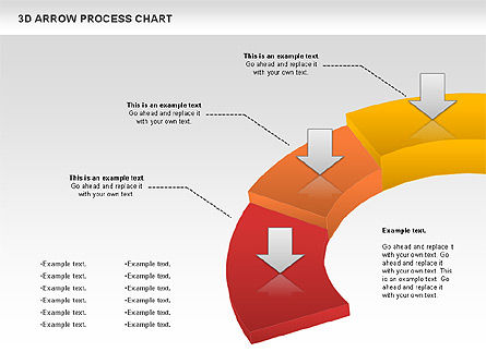 커리어 단계 다이어그램, 슬라이드 2, 01137, 단계 도표 — PoweredTemplate.com