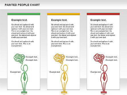 Personas Formas Chat, Diapositiva 3, 01139, Formas — PoweredTemplate.com