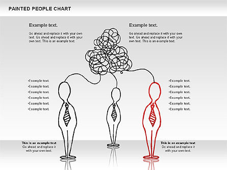 People Chat Shapes, Slide 4, 01139, Shapes — PoweredTemplate.com