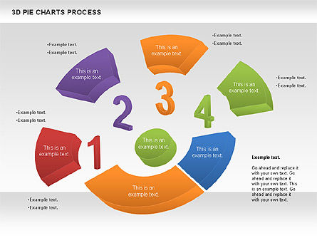 Gráfico circular de la rosquilla, Diapositiva 10, 01147, Gráficos circulares — PoweredTemplate.com