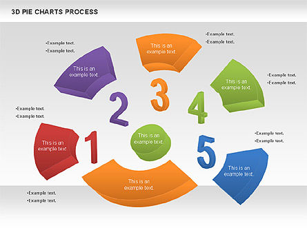 Gráfico circular de la rosquilla, Diapositiva 11, 01147, Gráficos circulares — PoweredTemplate.com