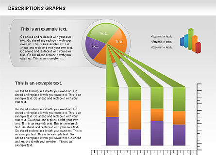 Beschreibung Diagramm, Folie 3, 01149, Graph Charts — PoweredTemplate.com