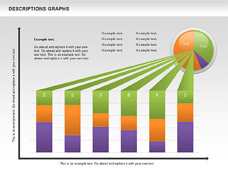 説明グラフ, スライド 6, 01149, グラフチャート — PoweredTemplate.com