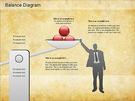 Waage-Diagramm, Folie 4, 01151, Business Modelle — PoweredTemplate.com