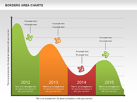 Line Area Chart, Slide 2, 01155, Business Models — PoweredTemplate.com