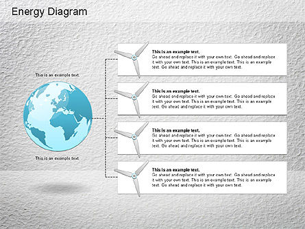 Wind Energy Diagram, Slide 10, 01158, Business Models — PoweredTemplate.com