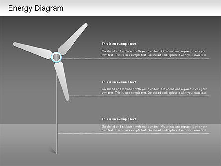 Wind Energy Diagram, Slide 15, 01158, Business Models — PoweredTemplate.com