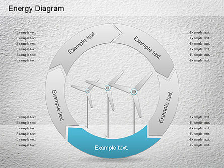 풍력 에너지 다이어그램, 슬라이드 5, 01158, 비즈니스 모델 — PoweredTemplate.com