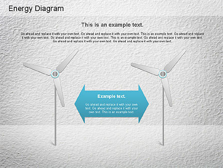 풍력 에너지 다이어그램, 슬라이드 9, 01158, 비즈니스 모델 — PoweredTemplate.com