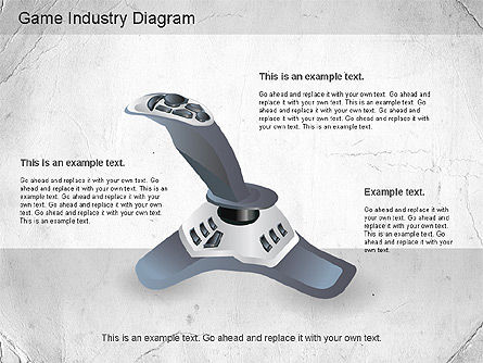 Game Industry Diagram, Slide 6, 01159, Business Models — PoweredTemplate.com