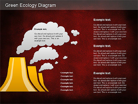 Green World Diagram, Slide 14, 01160, Business Models — PoweredTemplate.com