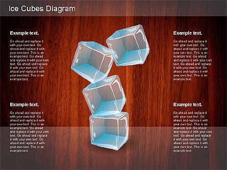 Eiswürfel-Diagramm, Folie 6, 01161, Business Modelle — PoweredTemplate.com