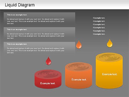 Diagrama de líquido, Diapositiva 16, 01163, Modelos de negocios — PoweredTemplate.com