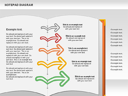 Diagramme de gestion des tâches, Diapositive 11, 01164, Schémas de procédés — PoweredTemplate.com