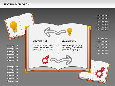 Diagramme de gestion des tâches, Diapositive 15, 01164, Schémas de procédés — PoweredTemplate.com