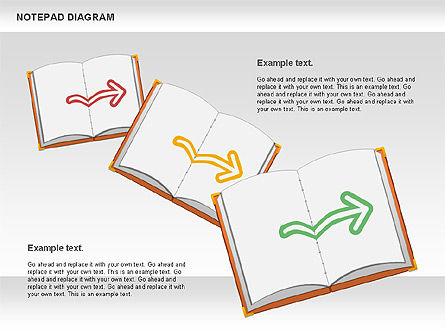 Diagramme de gestion des tâches, Diapositive 7, 01164, Schémas de procédés — PoweredTemplate.com