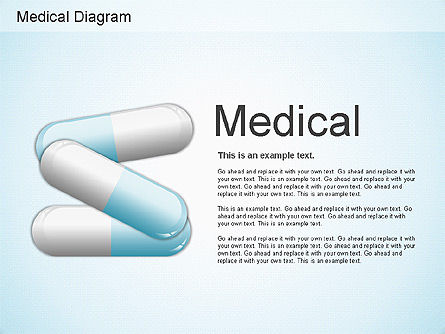 Formas médicas, Diapositiva 2, 01165, Diagramas y gráficos médicos — PoweredTemplate.com