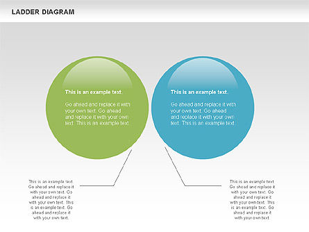 Diagram Tangga, Slide 11, 01166, Model Bisnis — PoweredTemplate.com