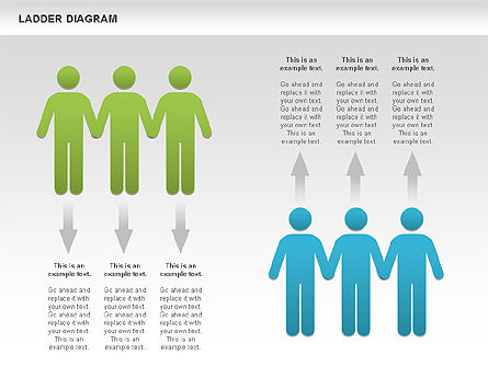 Diagrama de Ladder, Diapositiva 8, 01166, Modelos de negocios — PoweredTemplate.com