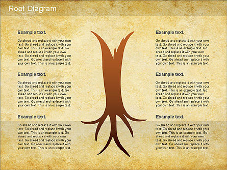 Diagram Akar, Slide 3, 01168, Bagan Organisasi — PoweredTemplate.com