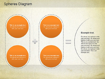 Omcirkelde diagram, Dia 7, 01171, Businessmodellen — PoweredTemplate.com
