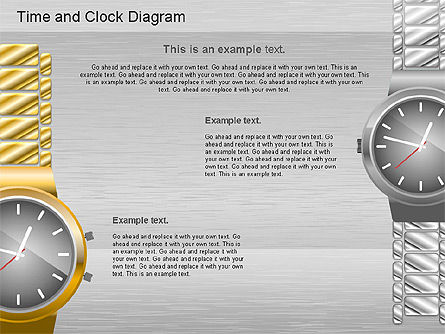 Time and Clock Shapes, Slide 11, 01175, Shapes — PoweredTemplate.com