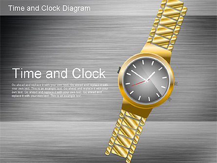 Time and Clock Shapes, Slide 12, 01175, Shapes — PoweredTemplate.com