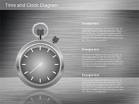 시간 및 시계 모양, 슬라이드 13, 01175, 모양 — PoweredTemplate.com
