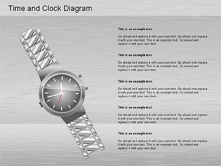 Tijd en klok vormen, Dia 5, 01175, Figuren — PoweredTemplate.com