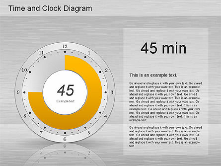 Time and Clock Shapes, Slide 6, 01175, Shapes — PoweredTemplate.com