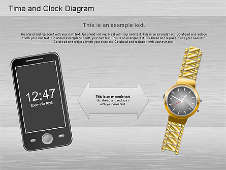 Time and Clock Shapes, Slide 9, 01175, Shapes — PoweredTemplate.com