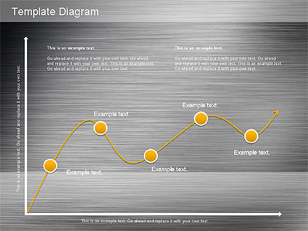 Timeline diagrammen set, Dia 14, 01176, Timelines & Calendars — PoweredTemplate.com