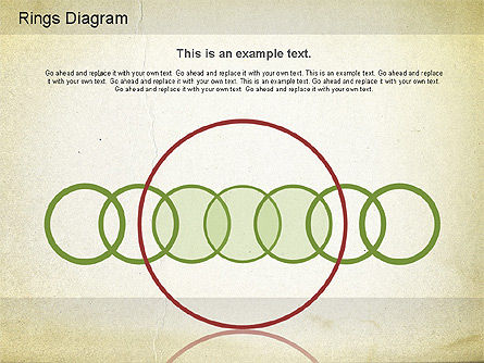 Diagrama de anillos, Diapositiva 10, 01181, Modelos de negocios — PoweredTemplate.com