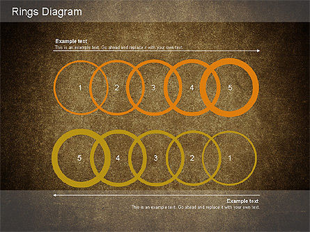 Rings Diagram, Slide 14, 01181, Business Models — PoweredTemplate.com