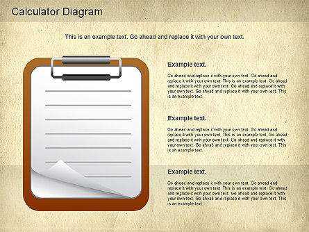 Diagram Kalkulator, Slide 11, 01182, Bagan dan Diagram Pendidikan — PoweredTemplate.com