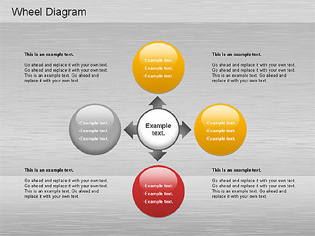 Automotive Diagram, Slide 11, 01184, Process Diagrams — PoweredTemplate.com