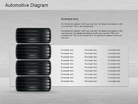 Formas de piezas automotrices, Diapositiva 9, 01187, Formas — PoweredTemplate.com