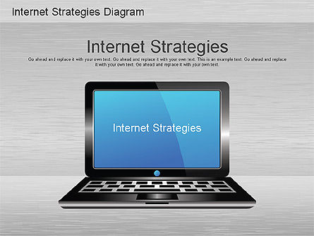 Network Development Diagram, Free PowerPoint Template, 01195, Stage Diagrams — PoweredTemplate.com