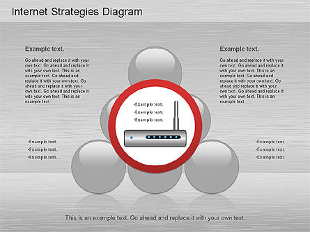 ネットワーク開発図, スライド 10, 01195, 段階図 — PoweredTemplate.com