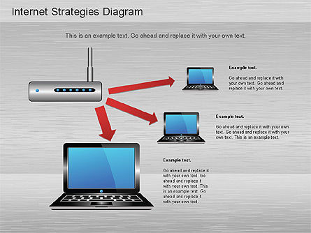 Network Development Diagram, Slide 12, 01195, Stage Diagrams — PoweredTemplate.com