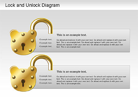 Lock Unlock Diagram, Slide 7, 01196, Stage Diagrams — PoweredTemplate.com