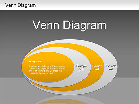 Venn Ellipse Diagram, Slide 13, 01197, Business Models — PoweredTemplate.com