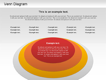 Diagramme d'ellipse de Venn, Diapositive 7, 01197, Modèles commerciaux — PoweredTemplate.com