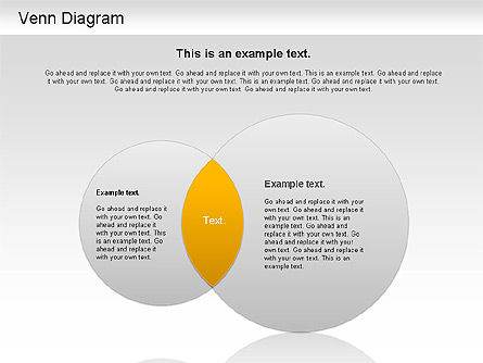 Diagrama Ellipse de Venn, Diapositiva 8, 01197, Modelos de negocios — PoweredTemplate.com