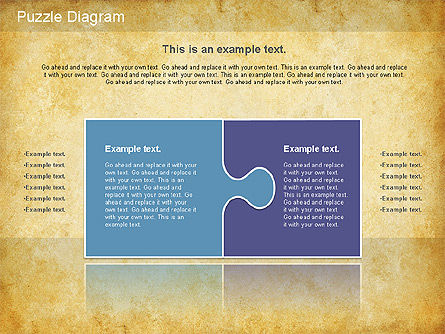 Diagrama de rompecabezas, Diapositiva 9, 01198, Diagramas de puzzle — PoweredTemplate.com