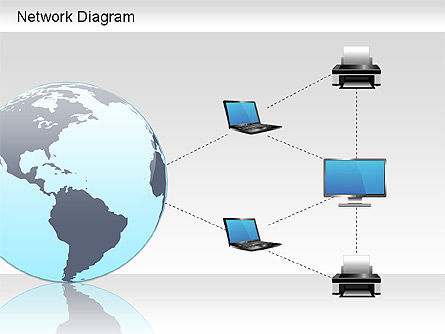 Topologiediagram, Dia 10, 01199, Businessmodellen — PoweredTemplate.com