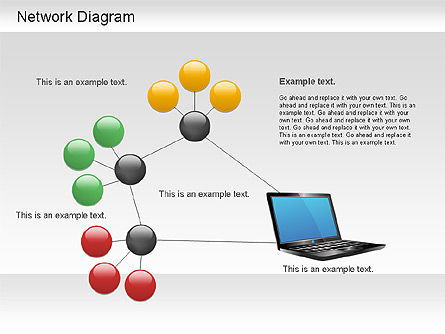 Topology Diagram, Slide 2, 01199, Business Models — PoweredTemplate.com
